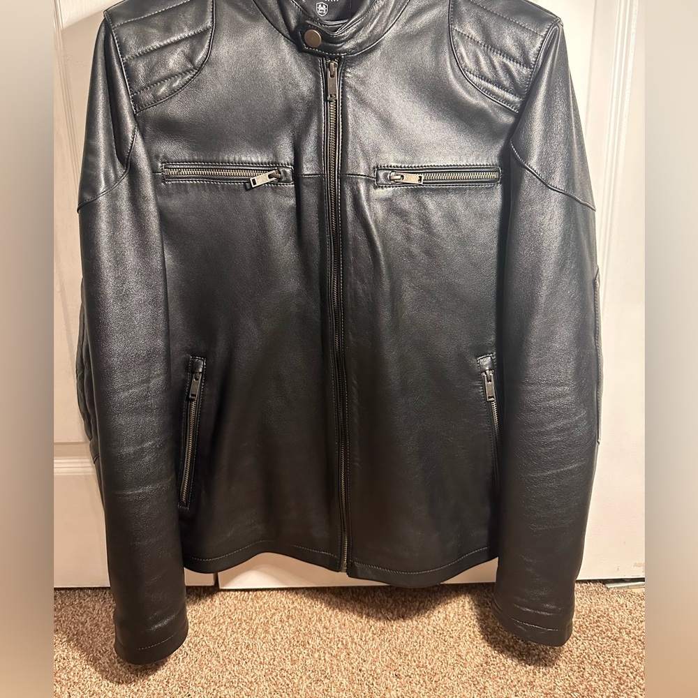Ron Tomson Los Angeles Leather Jacket